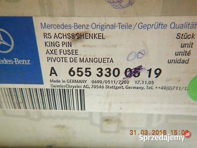 ZESTAW NAPRAWCZ ZWROTNICY MERCEDES 739 733