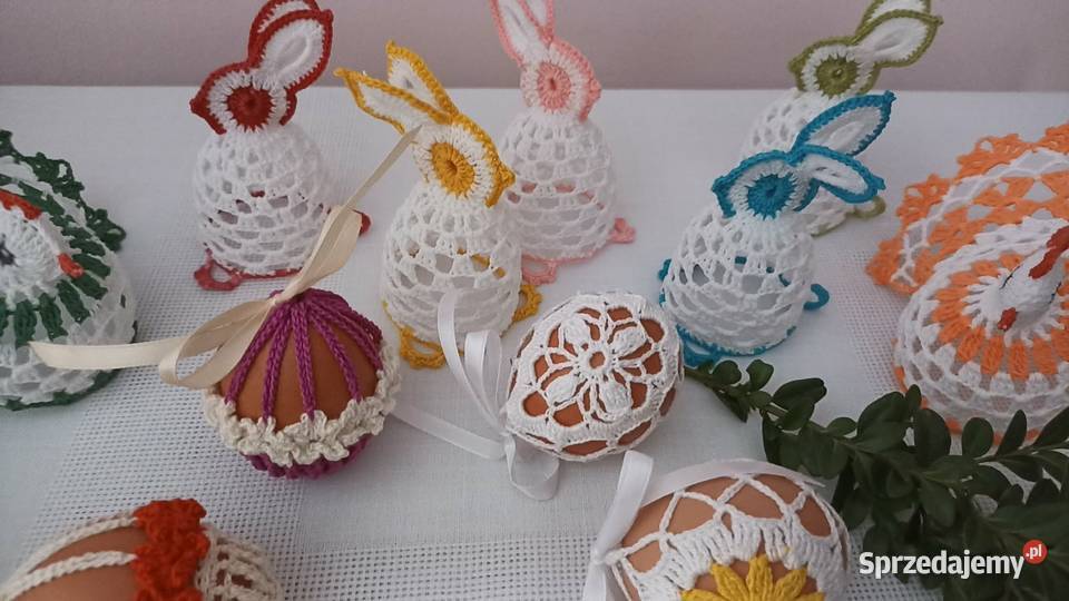Ozdoby wielkanocne pisanki zajączki kurki śląskie Jaworzno sprzedam