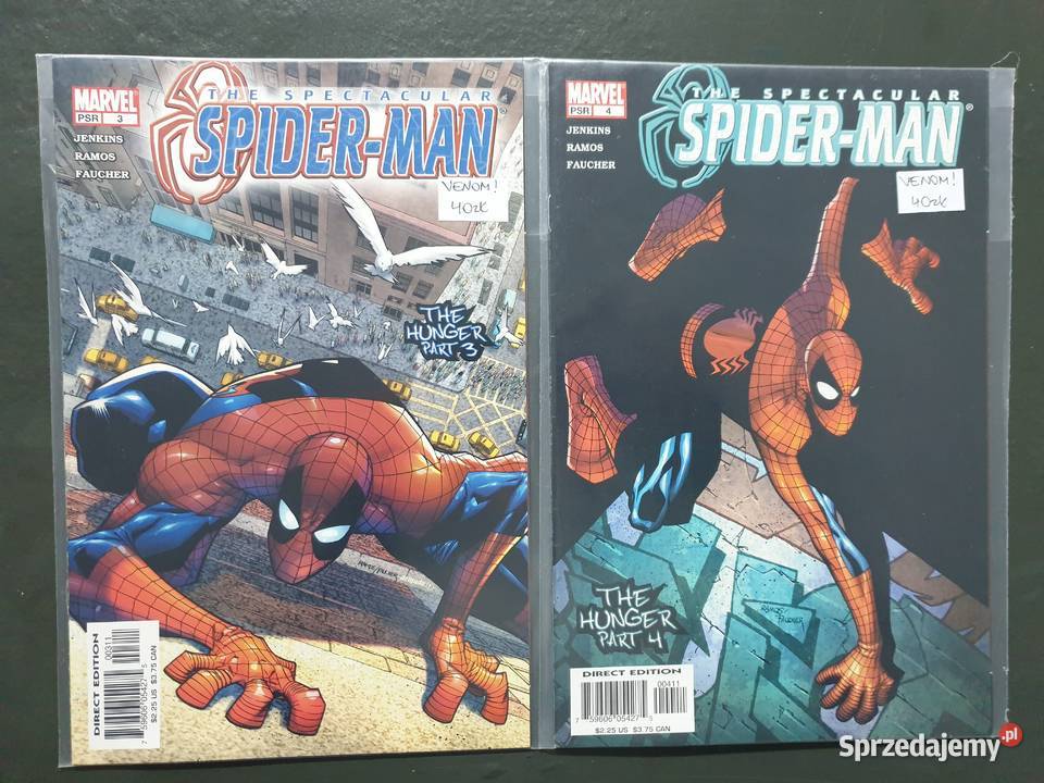 Carnage Venom zestaw 19 oryginalnych komiksów Gdynia