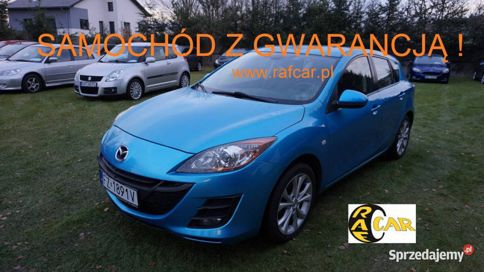 Mazda 3 z Niemiec zarejestrowana Gwarancja II czujnik parkowania Zielona Góra sprzedam