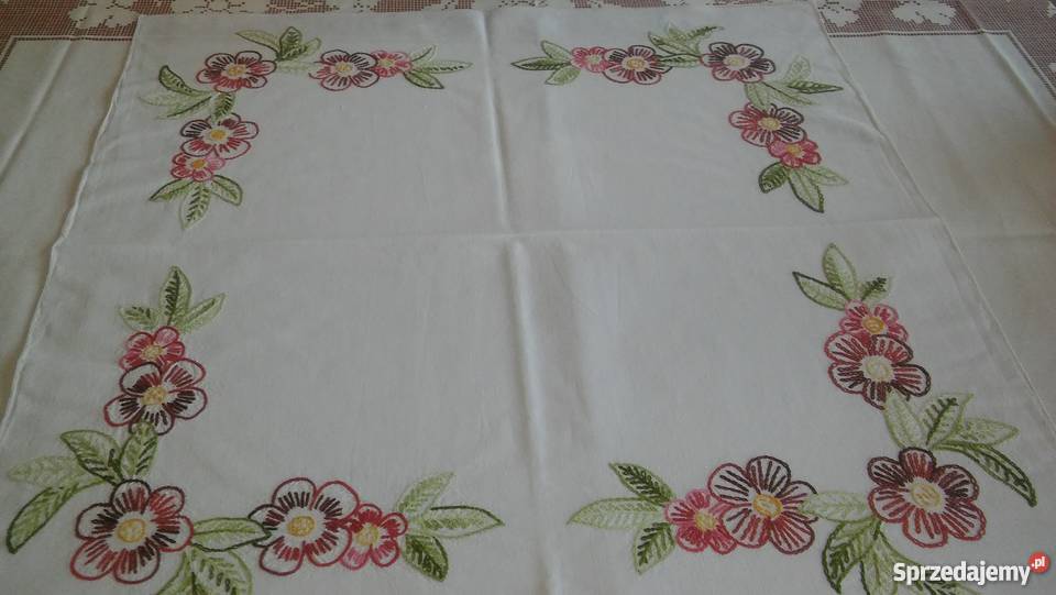 Obrus serweta obrus serweta ręczny bogaty inny kolor pomorskie Gdańsk