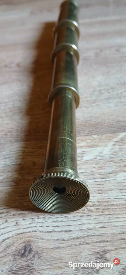 Mosiężna luneta Antykwariat Kraków sprzedam