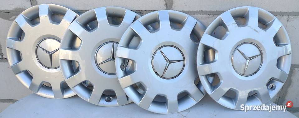 Oryginalne kołpaki Mercedes 4 sztuki 16