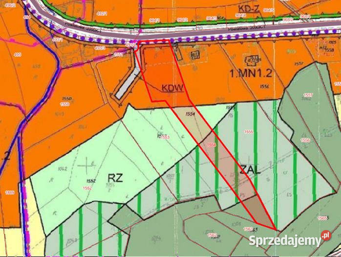 Działka 7712m2 Ostrów Królewski