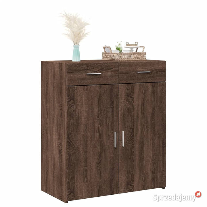 Szafka brązowy dąb 80x425x93 materiał Pozostałe Warszawa