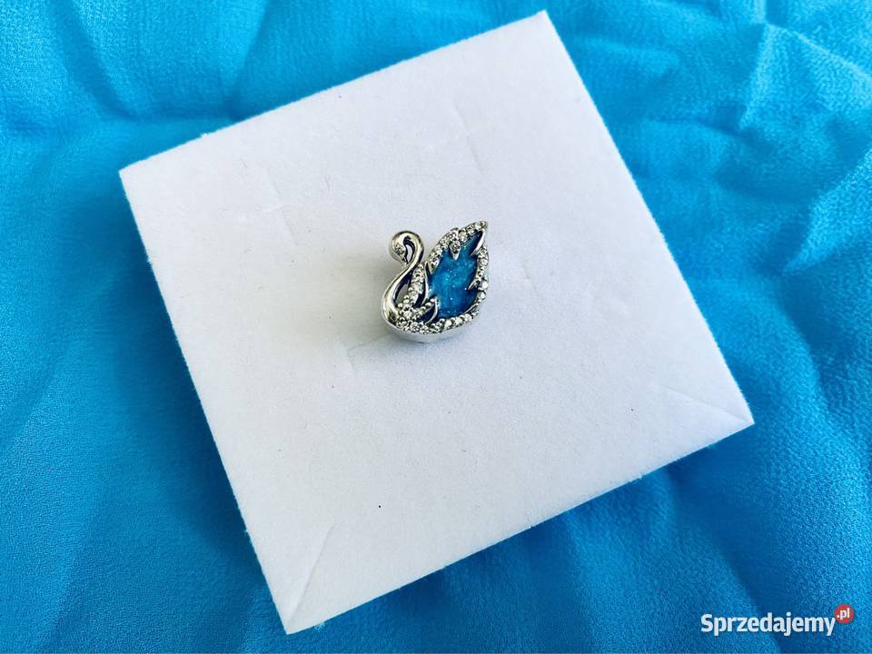 nowa unikatowa zawieszka charms beads błękitny srebro pomorskie Gdynia sprzedam