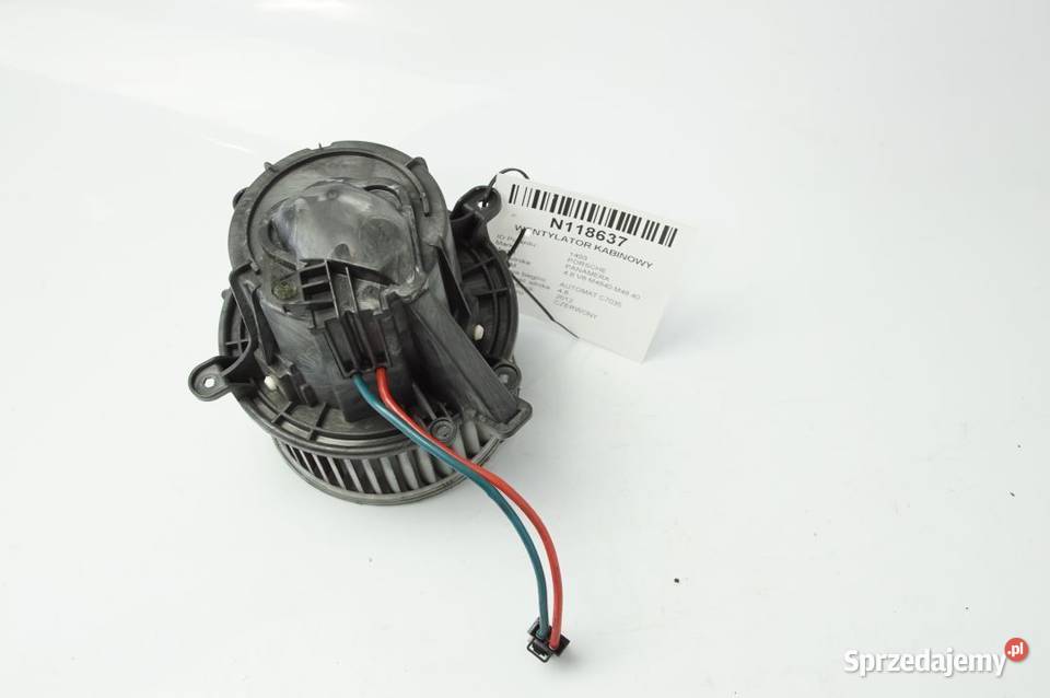 PANAMERA GTS 970 WENTYLATOR KABINOWY EUROPA FV23 Pozostałe Lipno