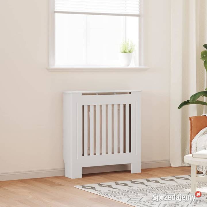 vidaXL Osłona na kaloryfer MDF biała 78 mazowieckie Warszawa
