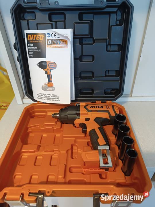 Klucz udarowy akumulatorowy Niteo 200 300 400 Nm Kędzierzyn-Koźle