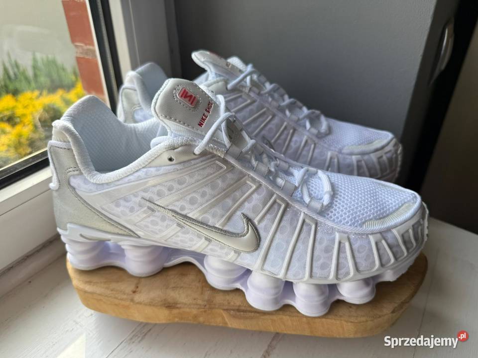 Nike SHOX LT EU46 30 Triple White N O W O Ś Ć Warszawa