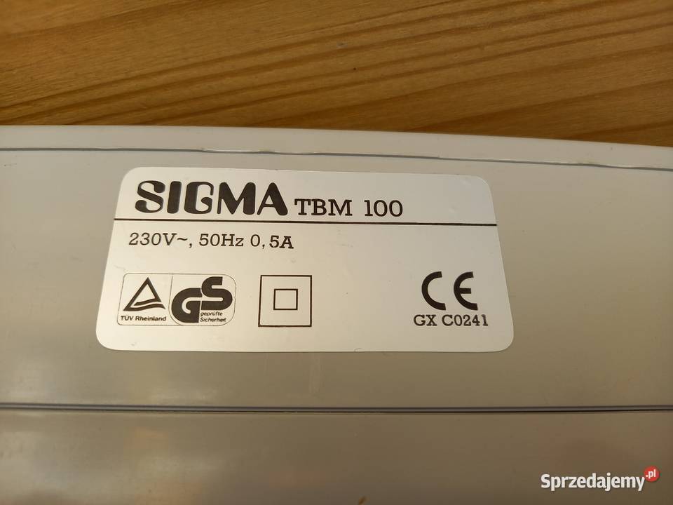 Bindownica Termobindownica SIGMA TBM 100 50 sprzedam