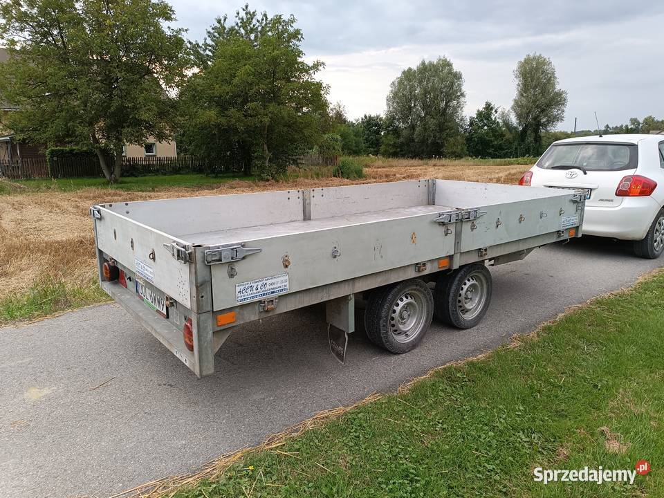 Przyczepa burtowa laweta saris p2000 dmc 1500