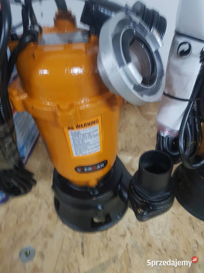 Pompa do szamba z rozdrabniaczem erman 3100W wielkopolskie