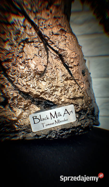 Anioł rzeźba lampa sztuka użytkowa Piła