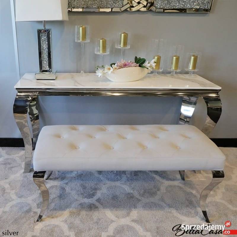 Pufa Ławka Podnóżek Ludwik pikowany RÓŻNE KOLORY Warszawa