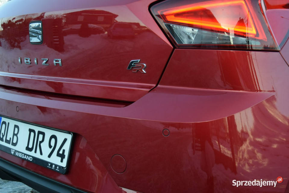 Seat Ibiza 10 TSI FR Navi Led 2 KPL KÓŁ Grzane Rok produkcji 2017 Majdan Sieniawski