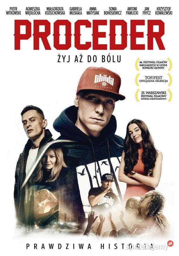 Proceder Żyj aż do bólu Chada DVD NowyFolia Gorzów Wielkopolski sprzedam