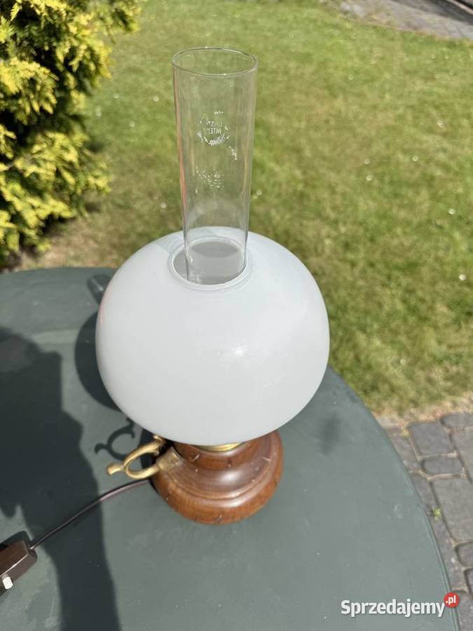 Lampka lampa stylowa naftowa nocna stołowa Lampy stołowe i nocne Garwolin