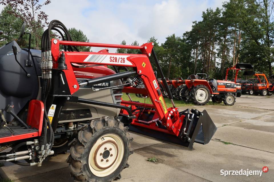 GLOBAL mini traktorek Yanmar RS24D z ładowaczem dolnośląskie Milicz