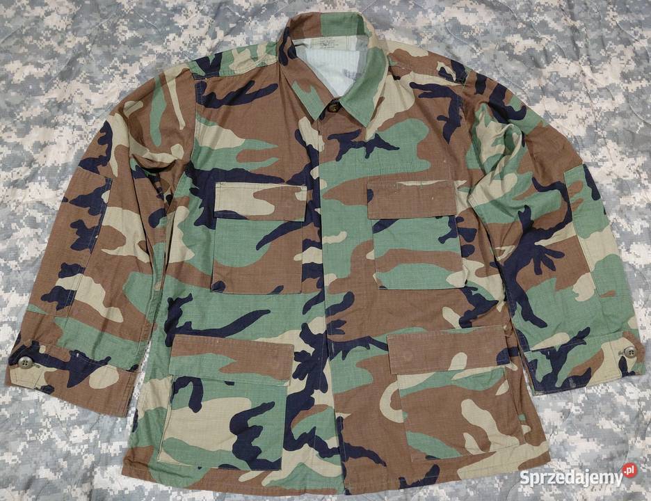 Bluza BDU woodland medium x short ripstop 99r Militaria Wrocław sprzedam