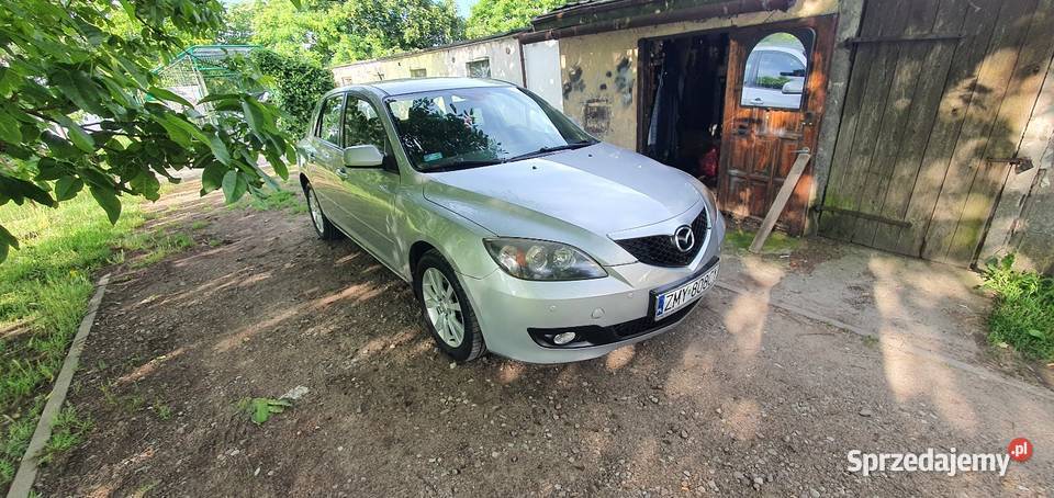 Mazda 3 BK 16 2007 w Fajnym stanie ABS zachodniopomorskie Myślibórz sprzedam
