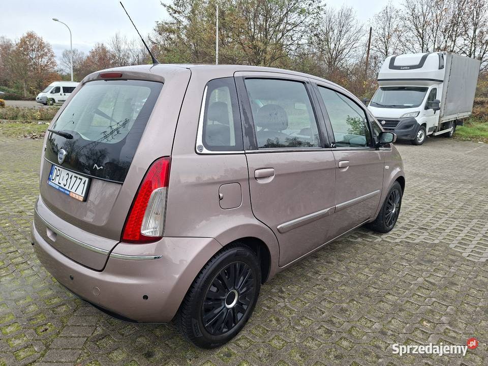 LANCIA MUSA 13JTD PÓŁAUTOMAT SELESPEED 2008r 89KM dolnośląskie Wrocław