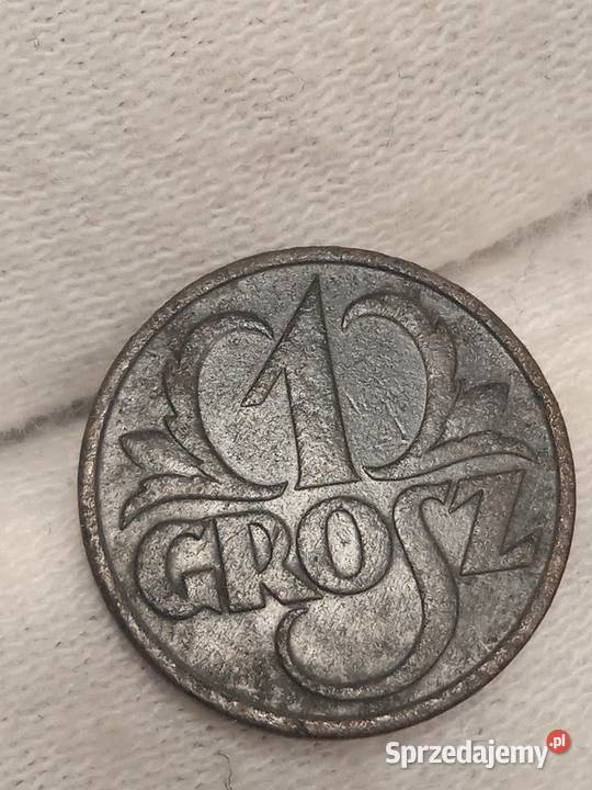 2RP 1 grosz 1931 Numizmatyka Małkinia Górna