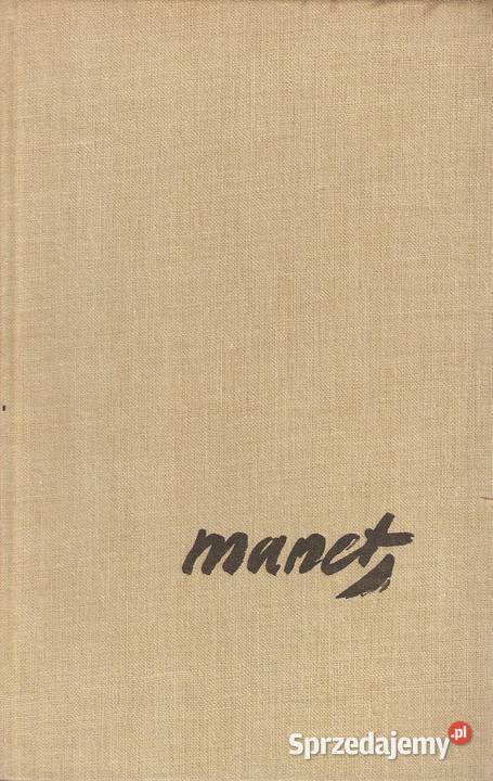 Manet H Perruchot Rok wydania 1961