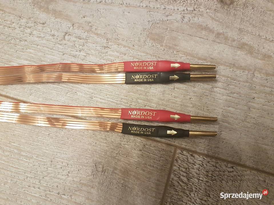 NORDOST FLATLINE GOLD MK 2kable głośnikowe 2x2m sprzedam