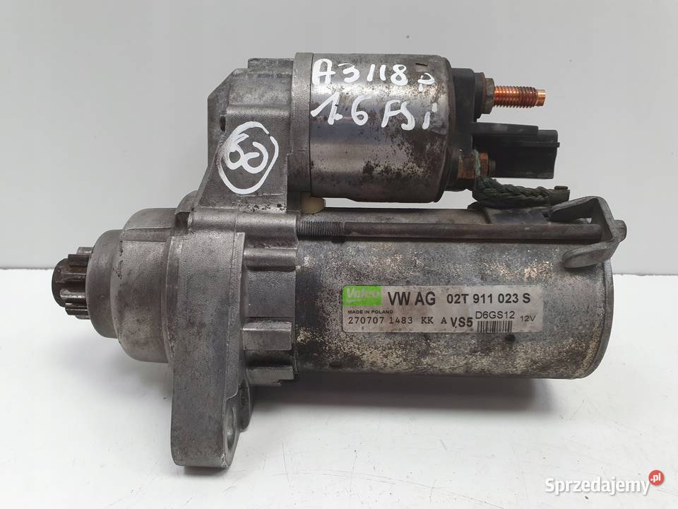 ROZRUSZNIK Audi A3 II 8P 16 FSI ROZRUSZNIK valeo Rudka