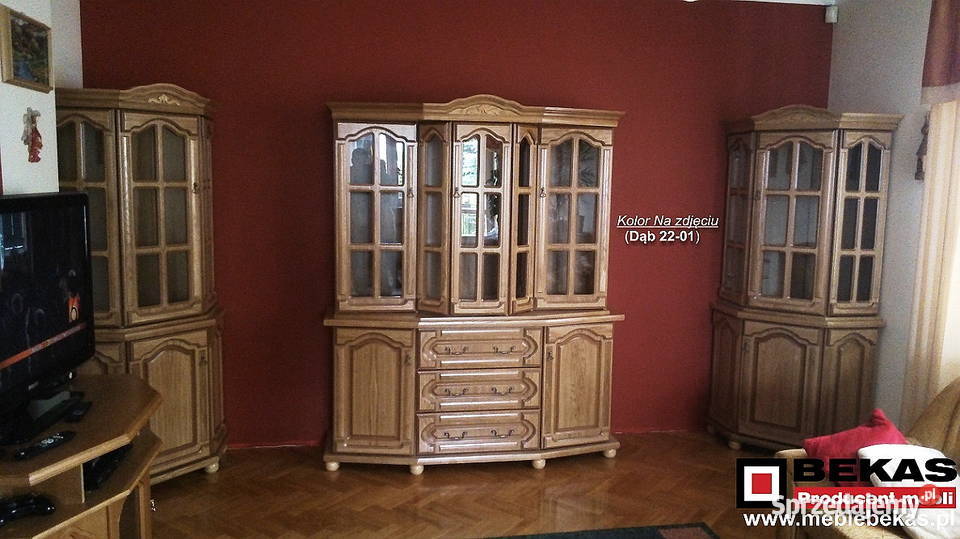 Śliczna Komoda 120 1S3FloT Dąb Rustikalny Orzech dolnośląskie Wałbrzych