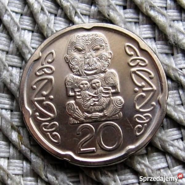 Nowa Zelandia 20 Centów 2015rŁadna Mała wielkopolskie