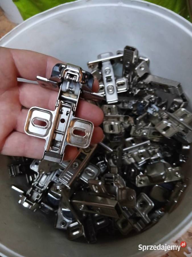 Zawiasy do mebli kompletne regulowane ok 50 70 Radzymin sprzedam