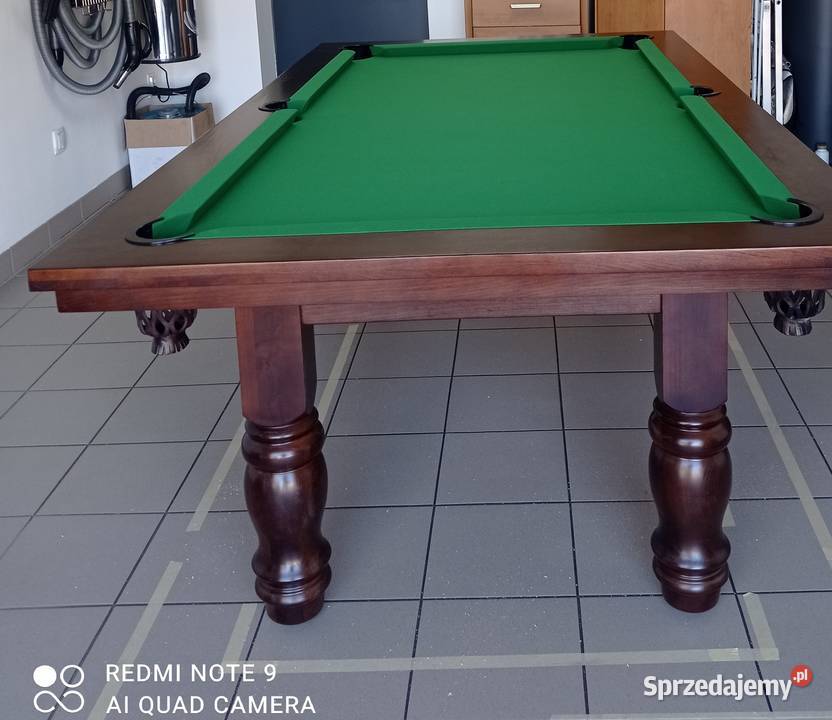 Stół Bilardowy Akropol lita olcha 9 ft z Nowa Sól