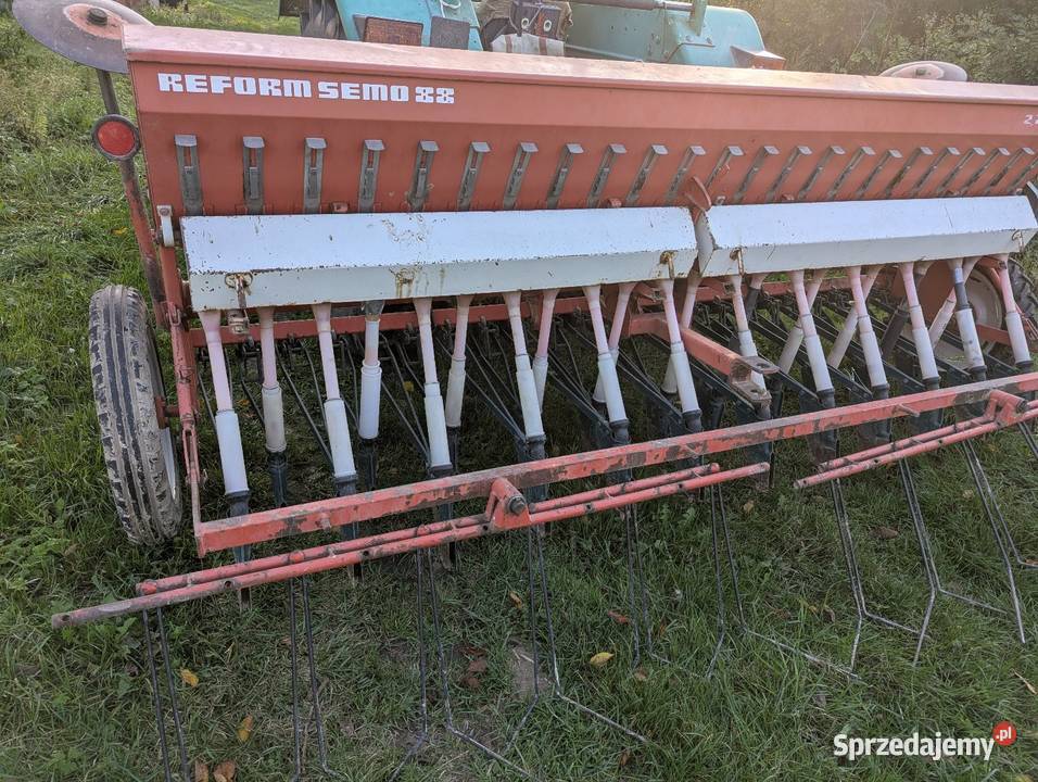 Siewnik zbożowy Reform Semo 88 275m Maszyny rolnicze lubelskie Korchów Drugi