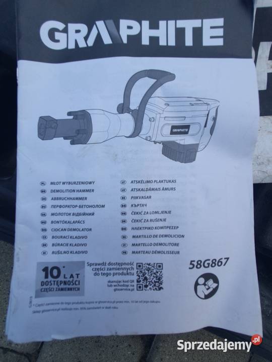Młot do kucia wyburzeniowy marki Graphite