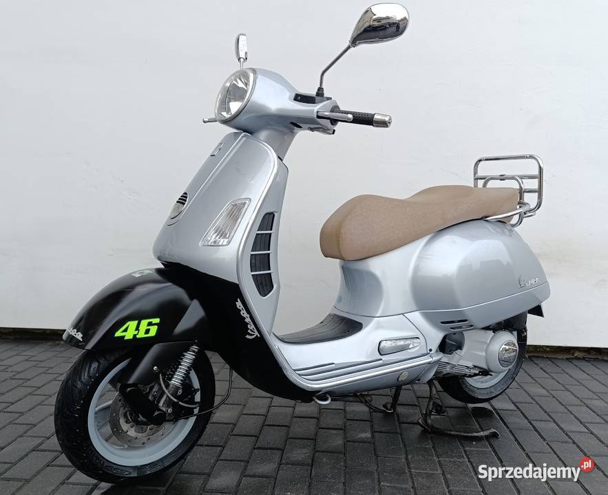 Piaggio Vespa GTS 250 ie ALARM niski przebieg 250cm3 Ostrołęka