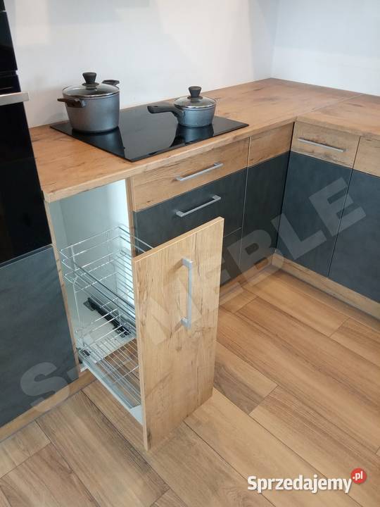 KUCHNIA SZAFKI VIGO GRMAT MATERA SZCZOTKOWANY Poznań