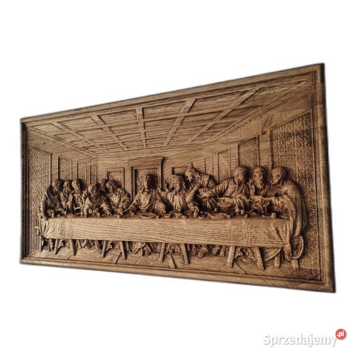 Ostatnia Wieczerza w Drewnie Klasyczna Scena z Malechowo sprzedam