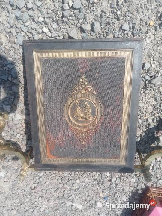 Kominek Płyta kominkowa Empire i Pieski boczne