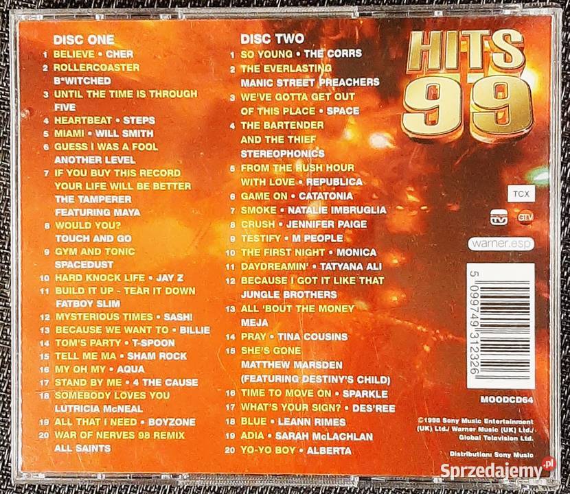 Podwójny Album 2XCD HITS 58 Największe Disco CD Chorzów sprzedam