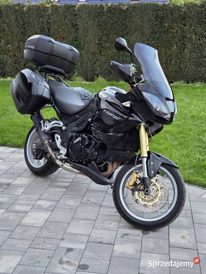 Triumph Tiger 1050 2009 3 oryginalne kufry Turawa