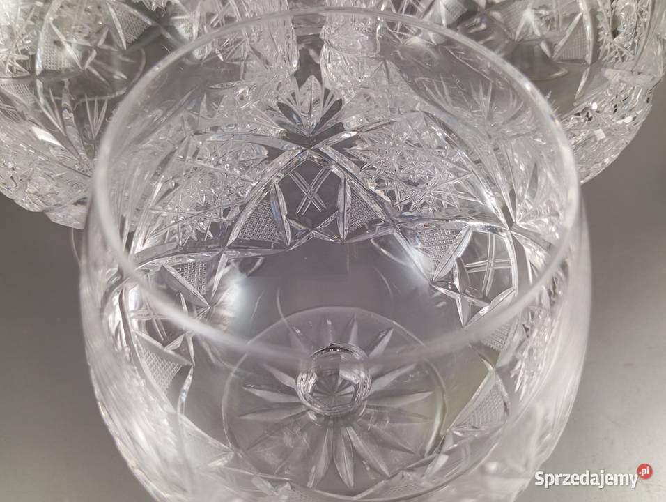 Kieliszki do koniaku kryształowe 6 sztuk Zielona Góra