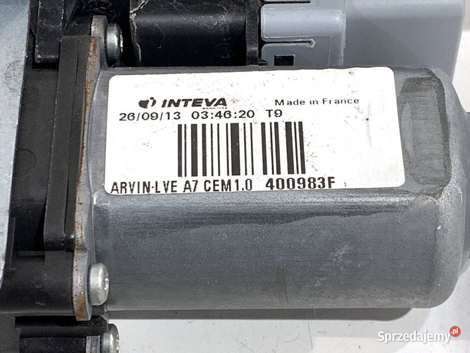 PODNOŚNIK SZYBY PRAWY PRZÓD FIAT SCUDO II Wyposażenie wnętrza