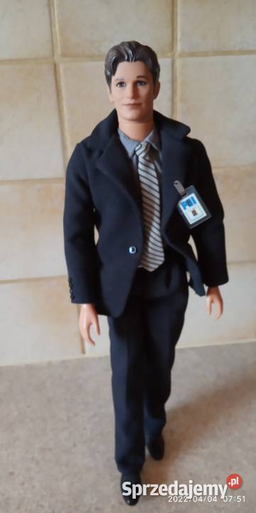 vintage kolekcjonerska lalka Mulder