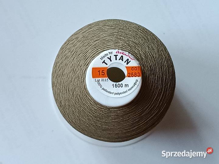 Nici tapicerskie poliestrowe TYTAN 1500 m beże i podkarpackie