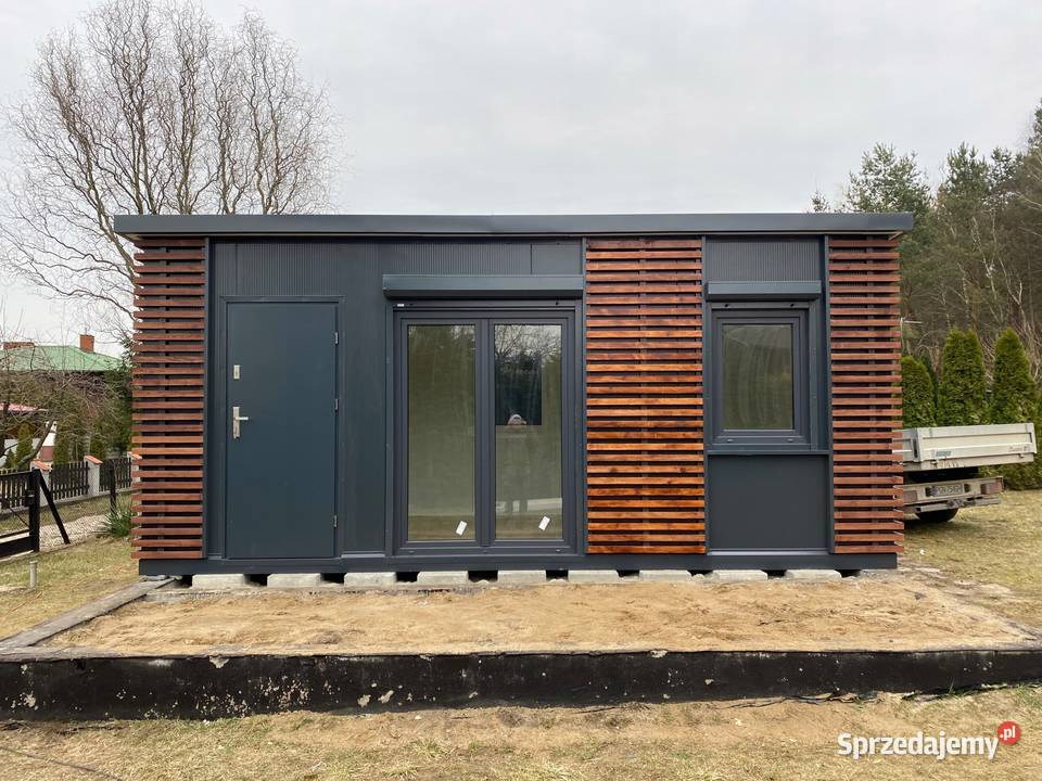 Domek mobilny całoroczny ocieplony 600x300 nowy Tarczyn