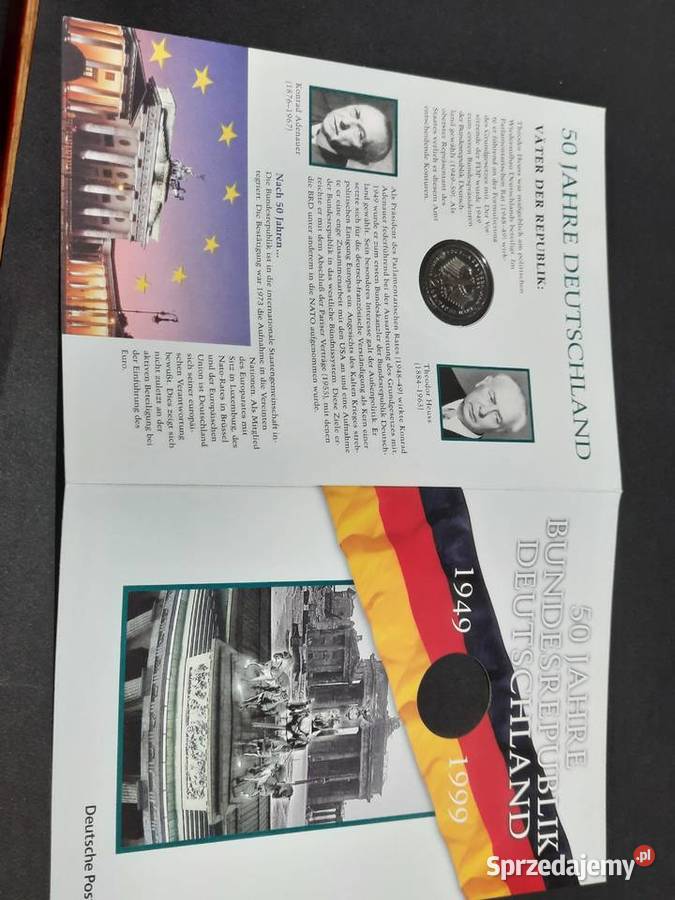 folder jubileuszowy 50 lat RFN 2 Marki bloczek