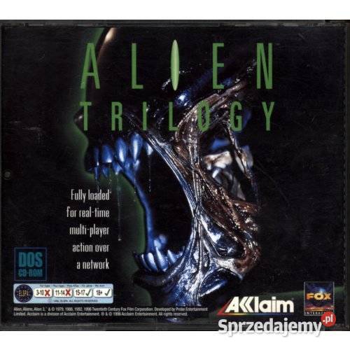 Alien Trilogy PC CDROM gra DOS Windows 95 śląskie sprzedam