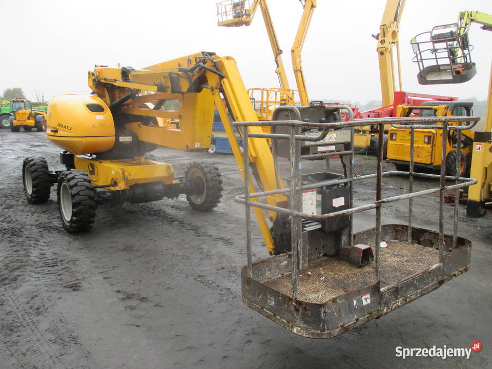 Podnośnik koszowy 16 m 4x4x4 Manitou 160ATJ Dźwigi, podnośniki
